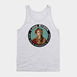 Poet Lord Byron Tank Top